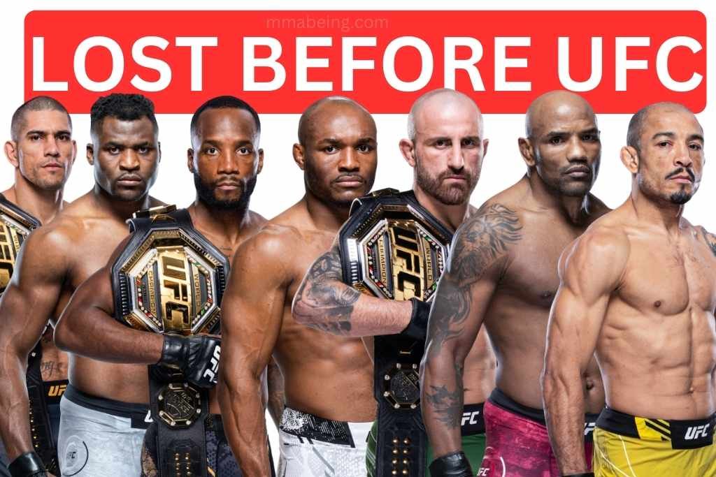 UFC Legends with 1 Loss Before Joining UFC