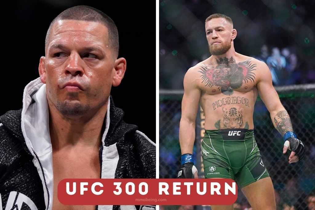 Nate Diaz Responds to UFC 300 Fight