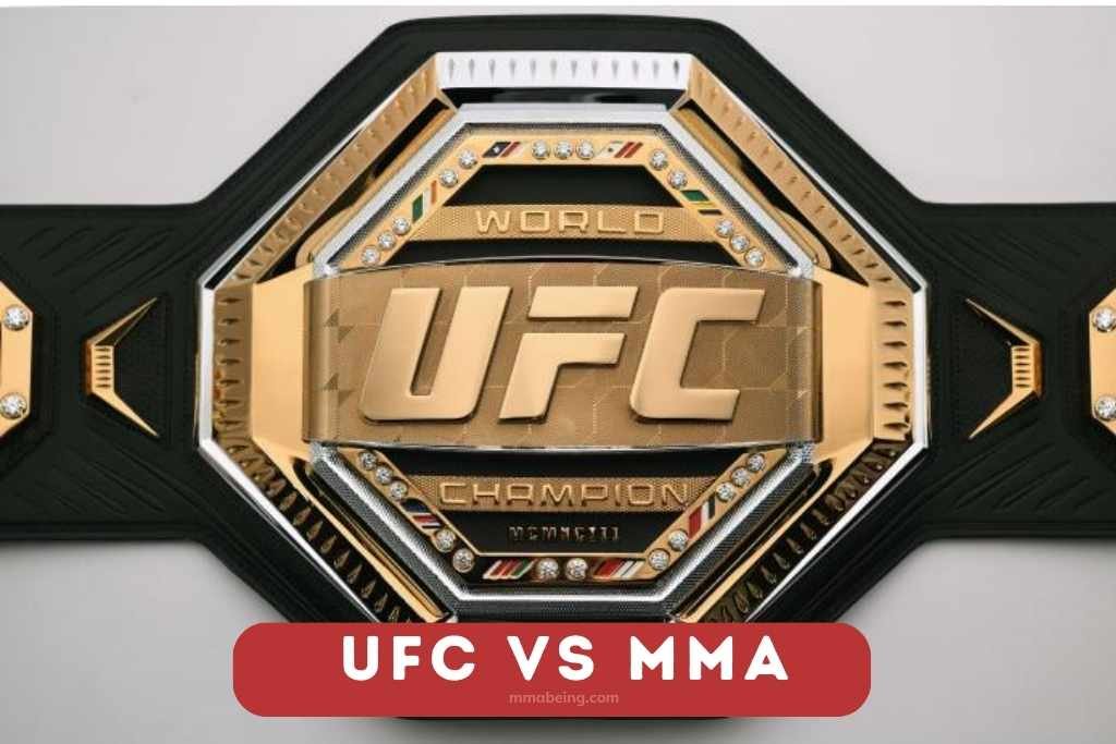 Is MMA and UFC the same thing?