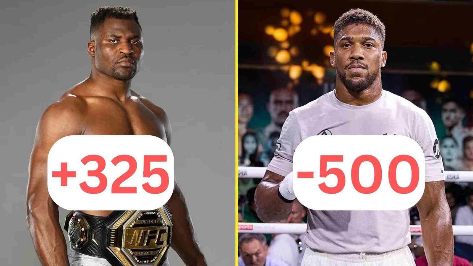 ngannou vs joshua