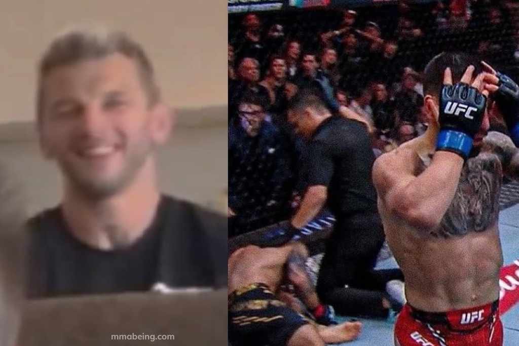 Dan Hooker laughs