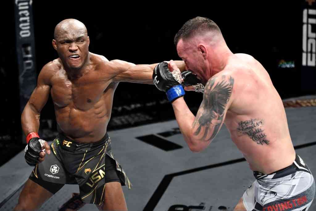 Kamaru Usman Colby Covington